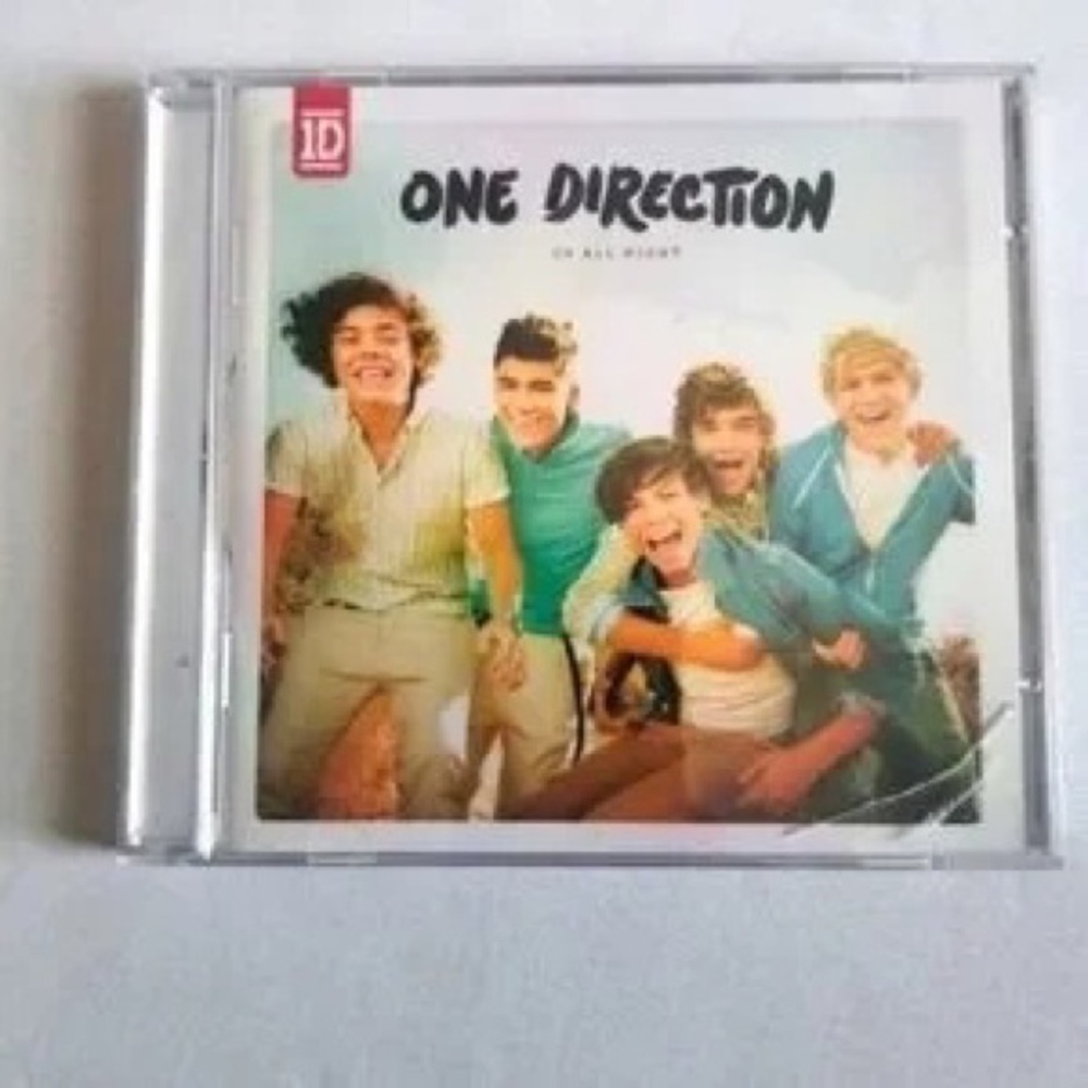1D Up All Night CD - White/Clear Case